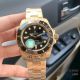 Swiss Quality AAA Replica Rolex Submariner Citizen 8215 Watch Yellow Gold Black 40mm (5)_th.jpg